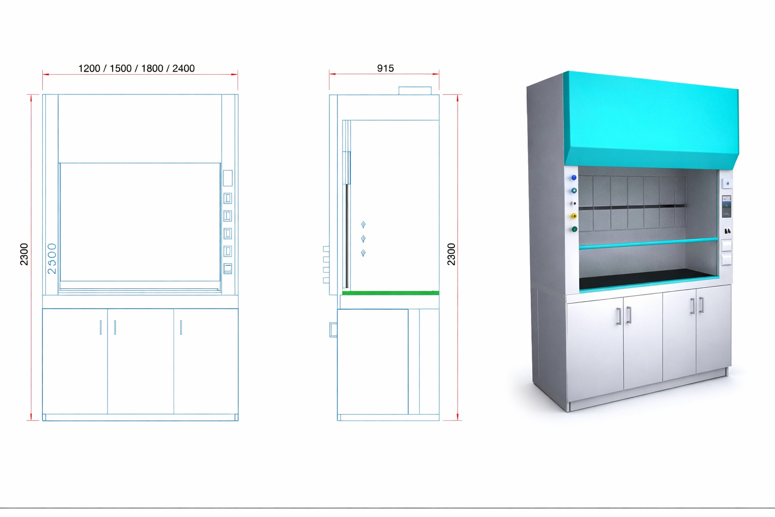 Industrial Testing Fume Hoods Manufacturer in India